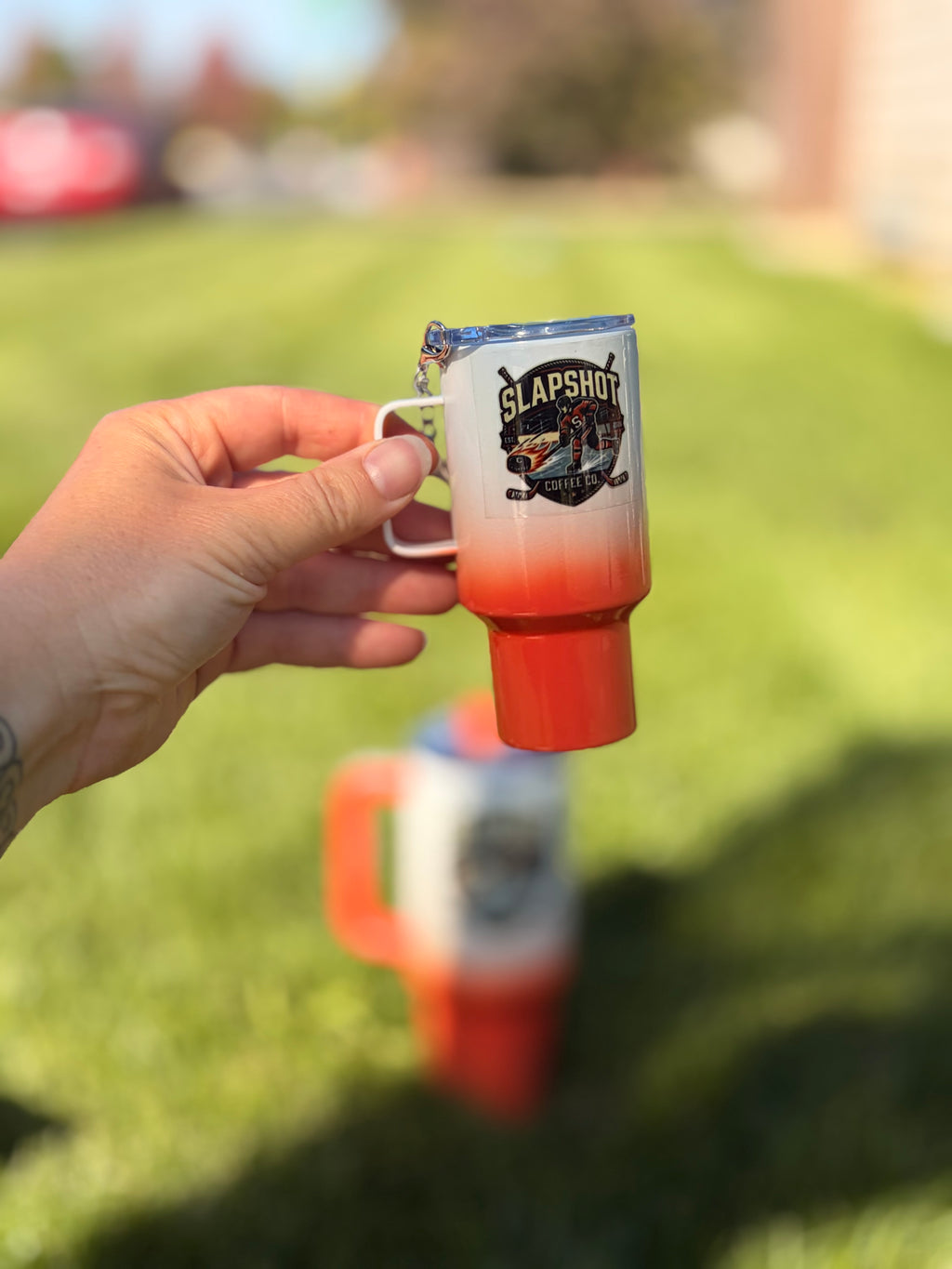 Slapshot thermal mug