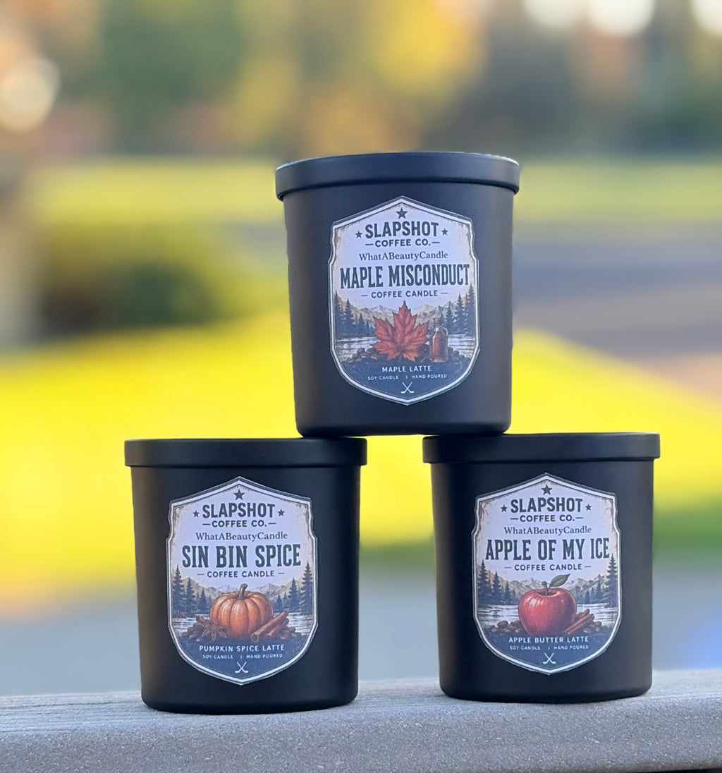 The Fall Hat Trick Candles