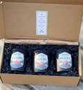 The Fall Hat Trick Candles