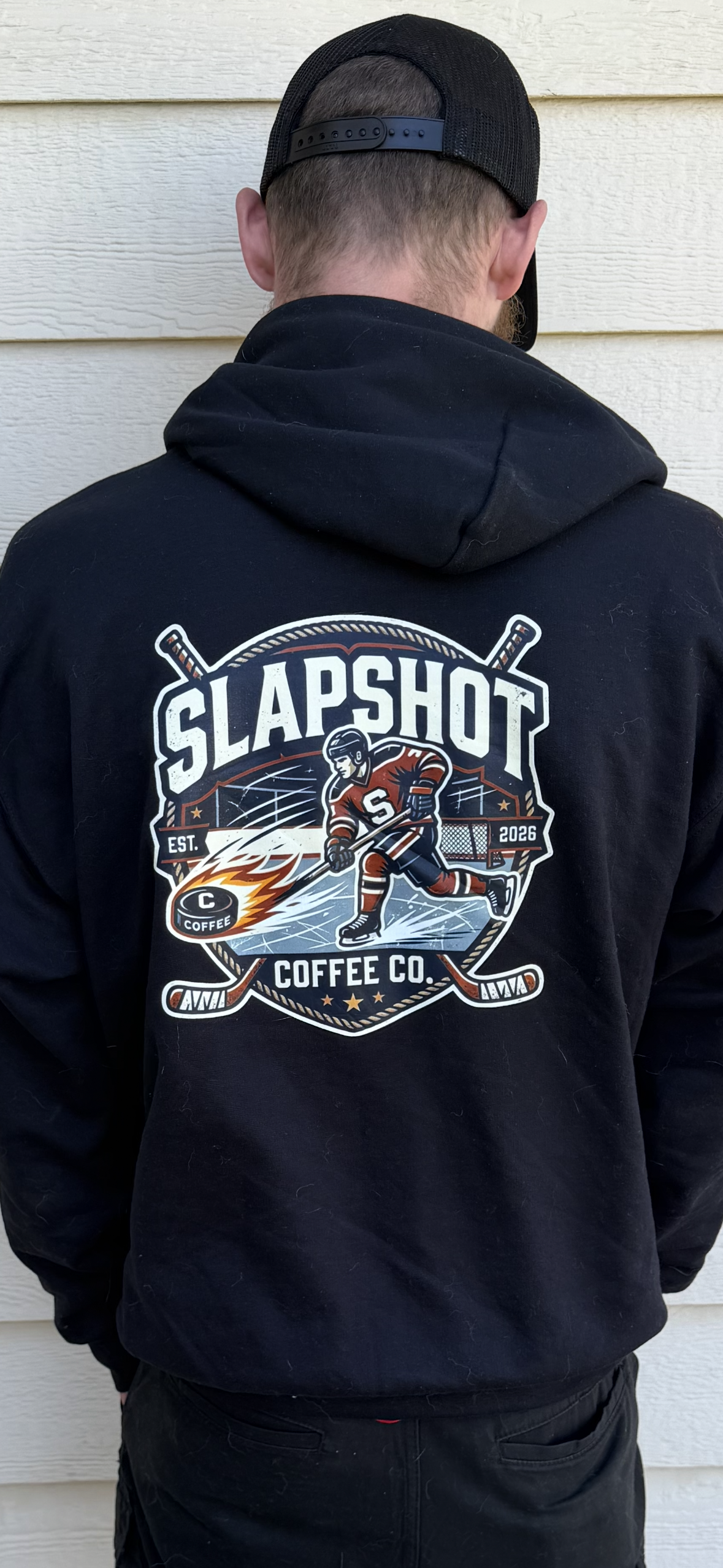 Slapshot unisex Hoodie